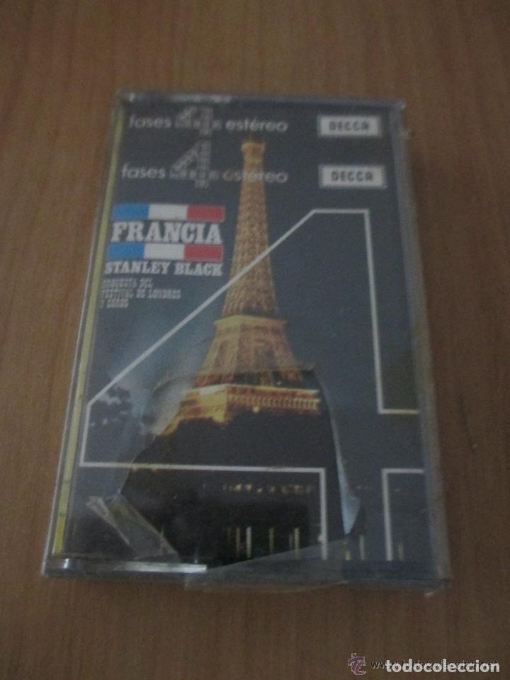 Casetes antiguos: FRANCIA STANLEY BLACK precintado - Foto 1