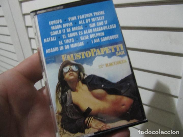 Casetes antiguos: lote 7 casetes fausto papetti - Foto 2