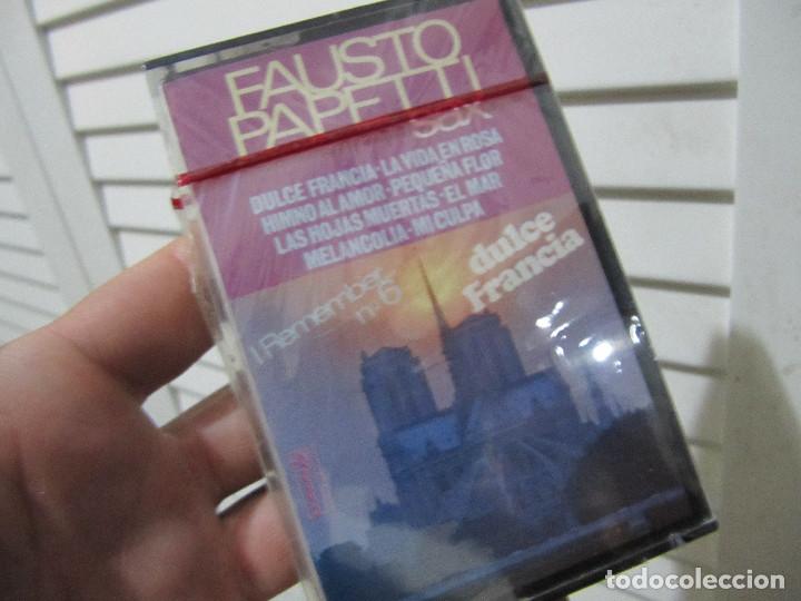 Casetes antiguos: lote 7 casetes fausto papetti - Foto 3