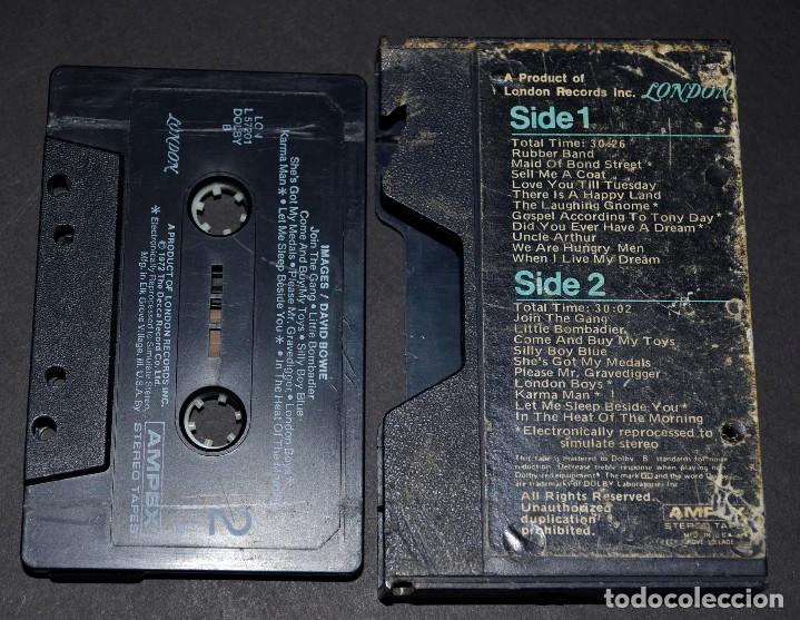 Casetes antiguos: Cassette David Bowie - Images. Raro. - Foto 2