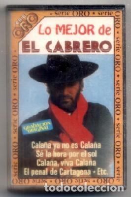 Cassetes antigas: LO MEJOR DE EL CABRERO.  CASE-15591