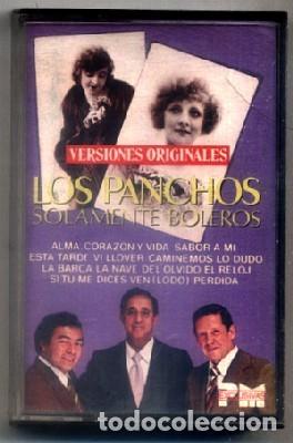 Casetes antiguos: LOS PANCHOS.  - SOLAMENTE BOLEROS.  CASE-15656 - Foto 1
