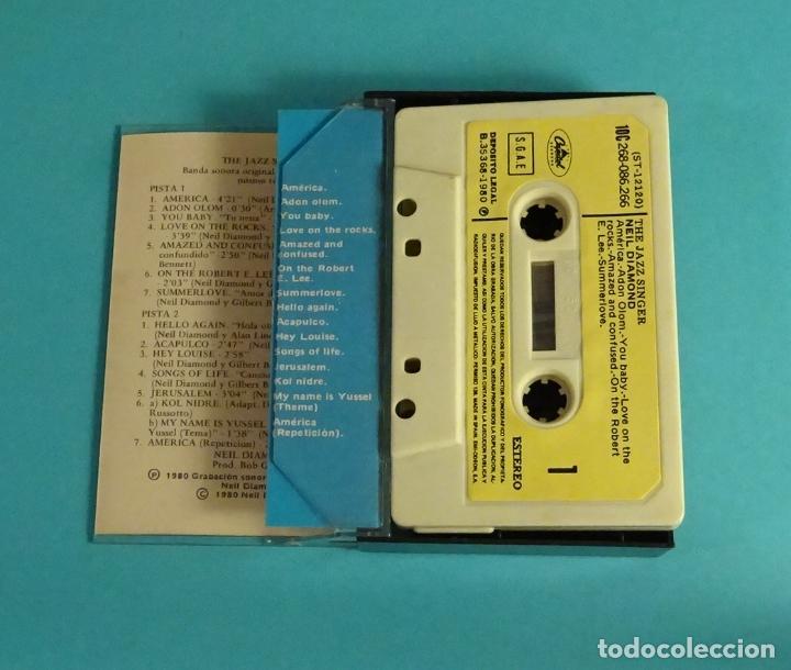 Casetes antiguos: NEIL DIAMOND. THE JAZZ SINGER - Foto 2