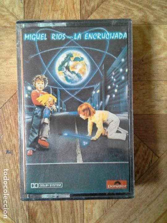 Casetes antiguos: MIGUEL R&Iacute;OS - LA ENCRUCIJADA - PRECINTADA - Foto 1