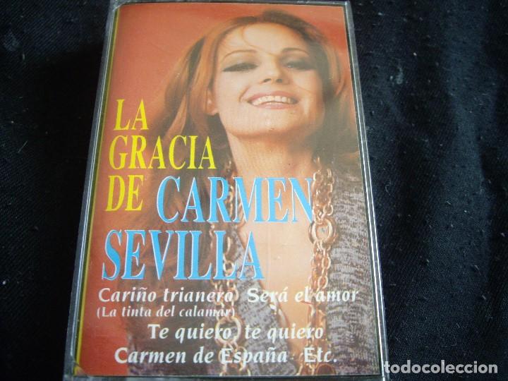 Casetes antiguos: LA GRACIA DE CARMEN SEVILLA