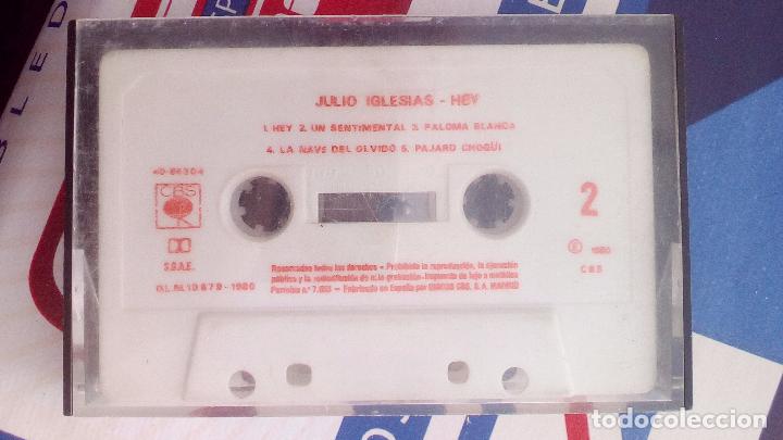 Casetes antiguos: JULIO IGLESIAS EY HEY - Foto 1