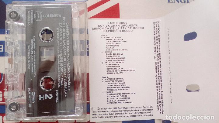 Casetes antiguos: LUIS COBOS DANZAS - Foto 2