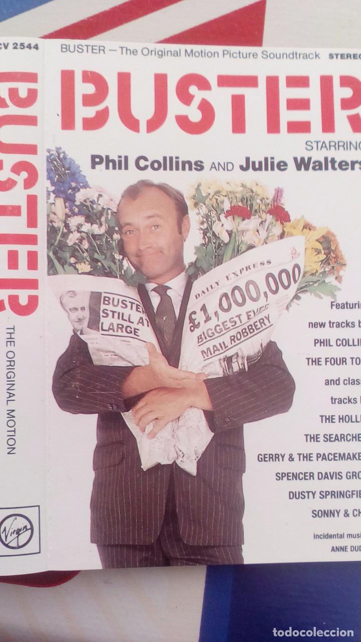 Casetes antiguos: PHIL COLLINS BUSTER  SOLO LA CARATULA,SIN CINTA - Foto 1