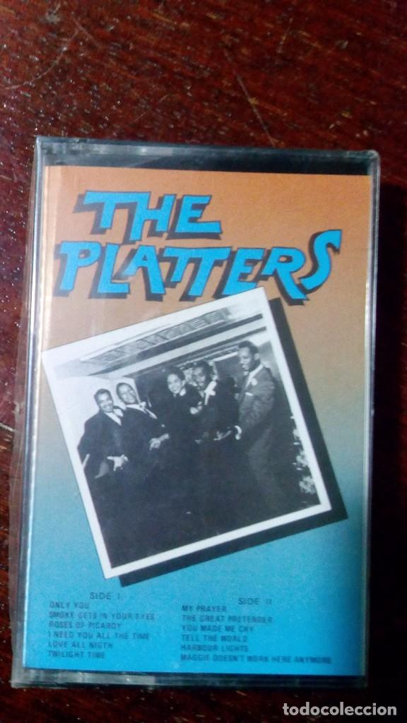 Casetes antiguos: THE PLATTERS - GRANDES EXITOS - RARISIMA - Foto 1