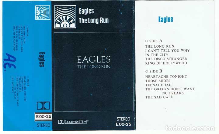 Casetes antiguos: Eagles - The Long Run - Dreams - Raro - Foto 1