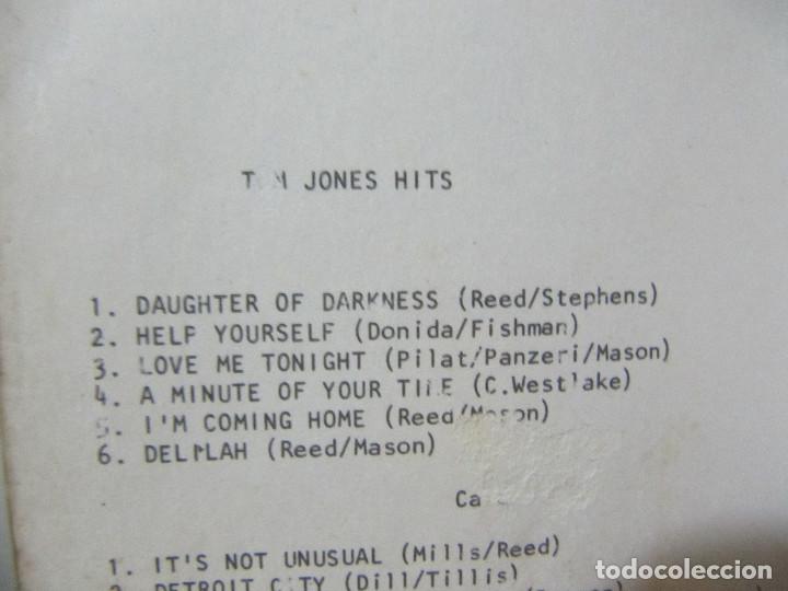 Casetes antiguos: TOM JONES HITS-RARO - Foto 4