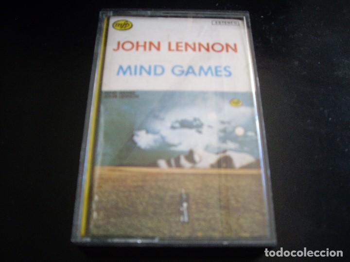Casetes antiguos: JOHN LENNON-MIND GAMES-EDICION ORIG ESPA&Ntilde;A-MFP-COMO NUEVA