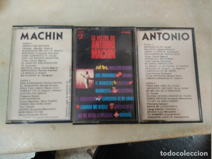 Casetes antiguos: 3 casetes de antonio machin - Foto 1