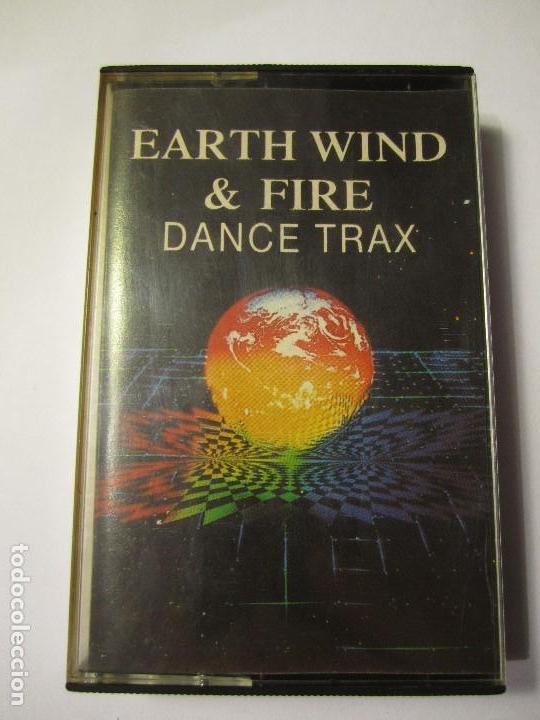 Casetes antiguos: casete earht wind & fire dance trax año 1988 cbs