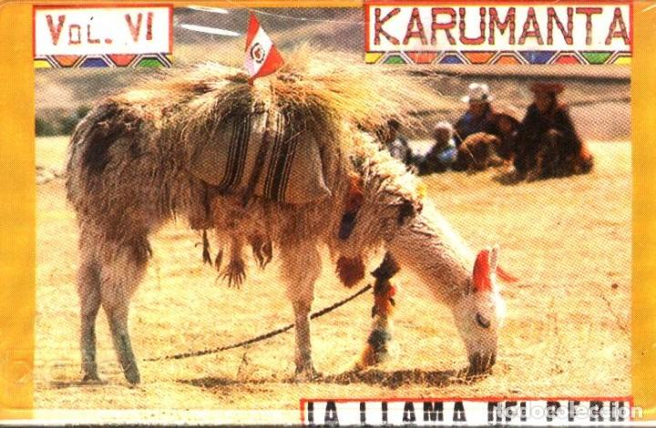 Casetes antiguos: KARUMANTA cassette VOL.VI   La llama del Per&uacute;  Nuevo - Foto 1