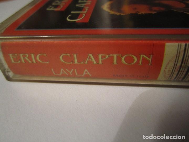 Casetes antiguos: casete eric clapton layla a&ntilde;o 1992 - Foto 2
