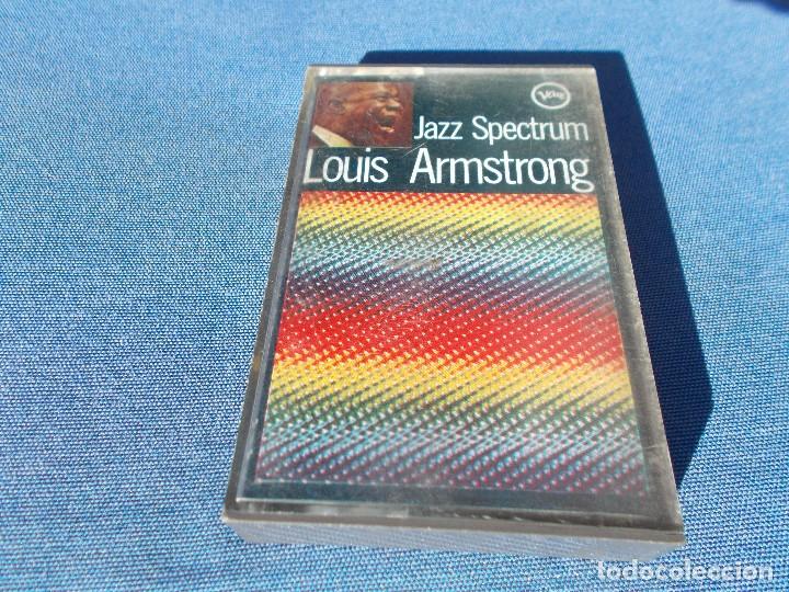 Casetes antiguos: LOUIS ARMSTRONG Jazz Spectrum - Foto 1