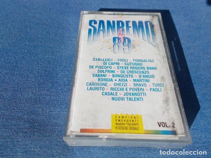Cassette antiche: SAN REMO 89 Vol 2 Cinta a casete