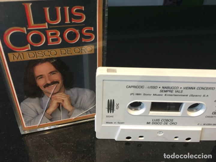Casetes antiguos: Luis Cobos. Mi disco de oro - Foto 1