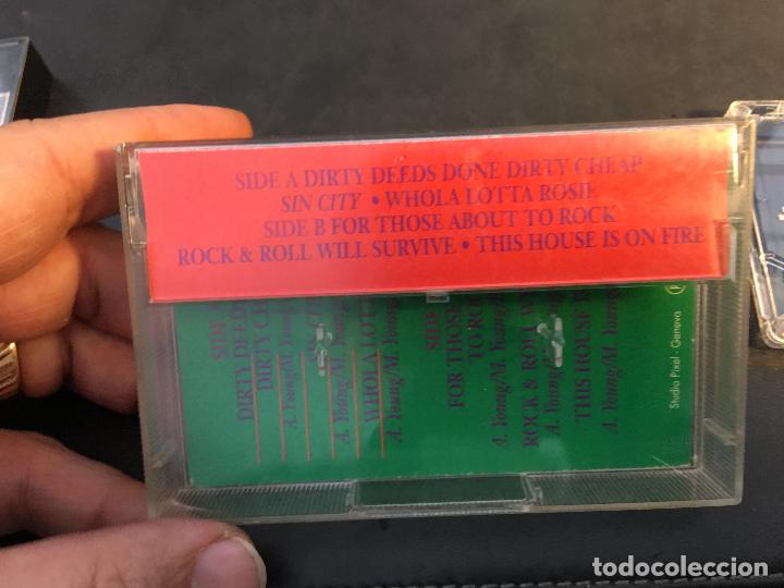 Casetes antiguos: AC DC AC/DC (MEGAFORCE) CASSETTE ITALY 1993 (CAI2) - Foto 5