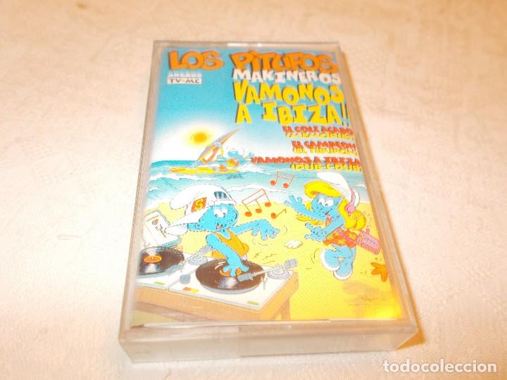 Casetes antiguos: LOS PITUFOS Makineros Vamonos a Ibiza! - Foto 1