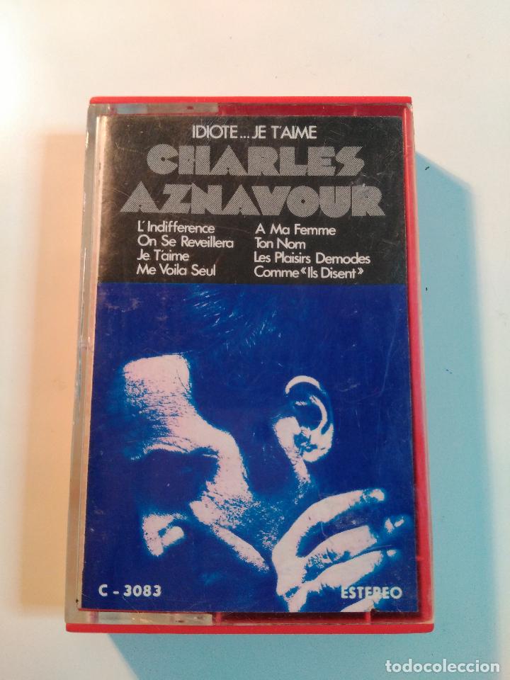 Casetes antiguos: CHARLES AZNAVOUR. CASETE - Foto 1