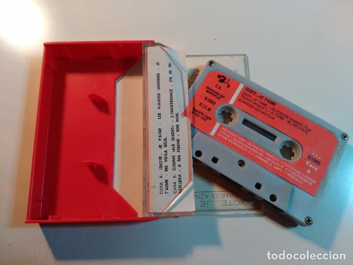 Casetes antiguos: CHARLES AZNAVOUR. CASETE - Foto 3