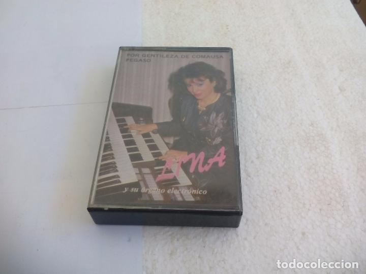 Casetes antiguos: Lina y su &oacute;rgano electr&oacute;nico. 1988. Lina Navas. Por gentileza de Comausa Pegaso CASSETTE. CASETE