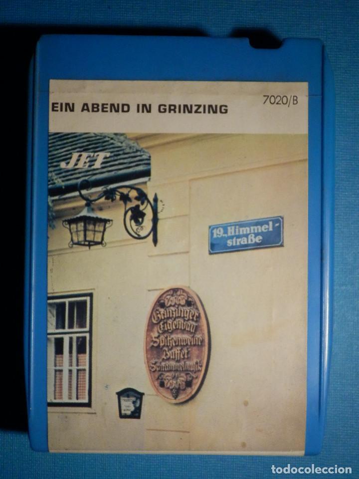 Cassette antiche: Cinta de Cassette - Casete - Cartucho STEREO 8 Pistas - Jet - Ein Abend in Grinzing -