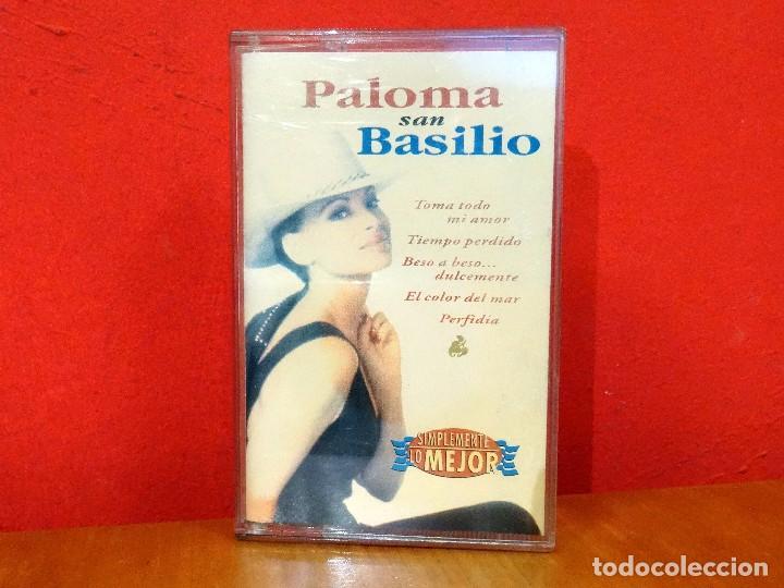 Casetes antiguos: PALOMA SAN BASILIO SIMPLEMENTE LO MEJOR - CINTA CASSETTE - Foto 1