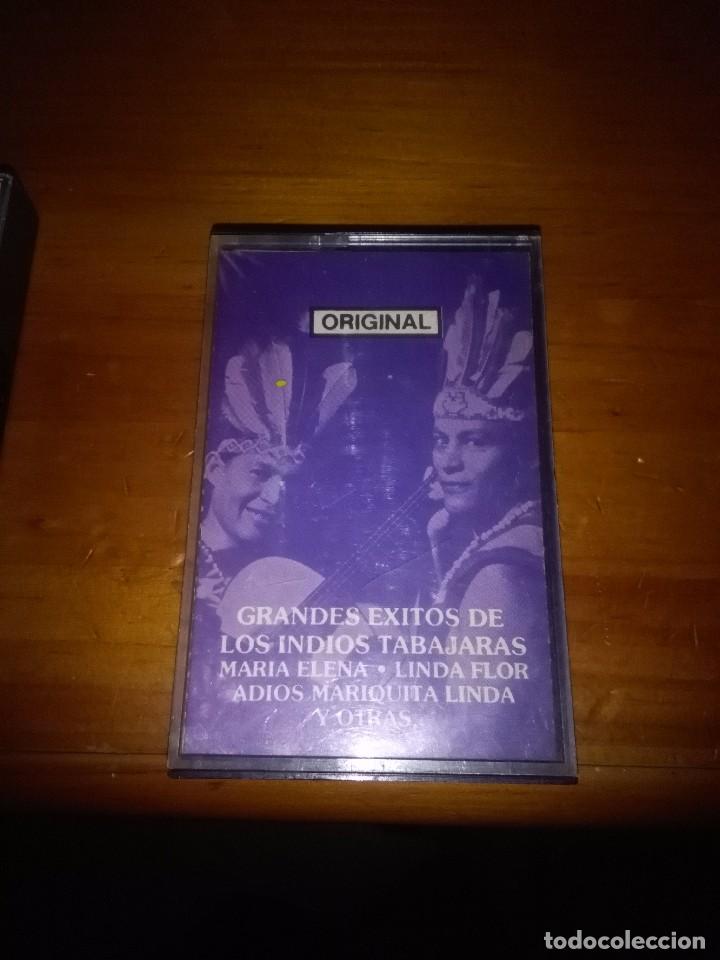Casetes antiguos: GRANDES &Eacute;XITOS DE LOS INDIOS TABAJARAS. CF7 - Foto 1