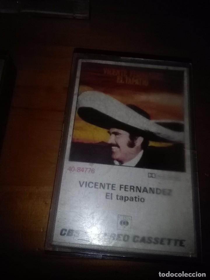 Casetes antiguos: VICENTE FERNANDEZ. EL TAPATIO. CF7 - Foto 1