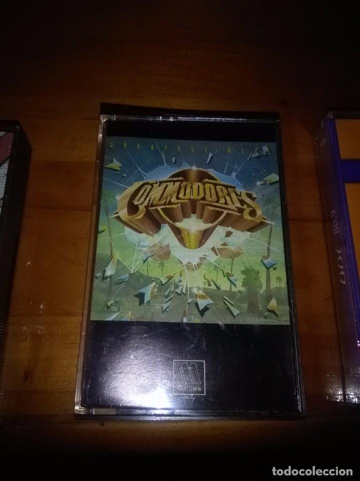 Casetes antiguos: COMMODORES GREATEST HITS. CF7 - Foto 1