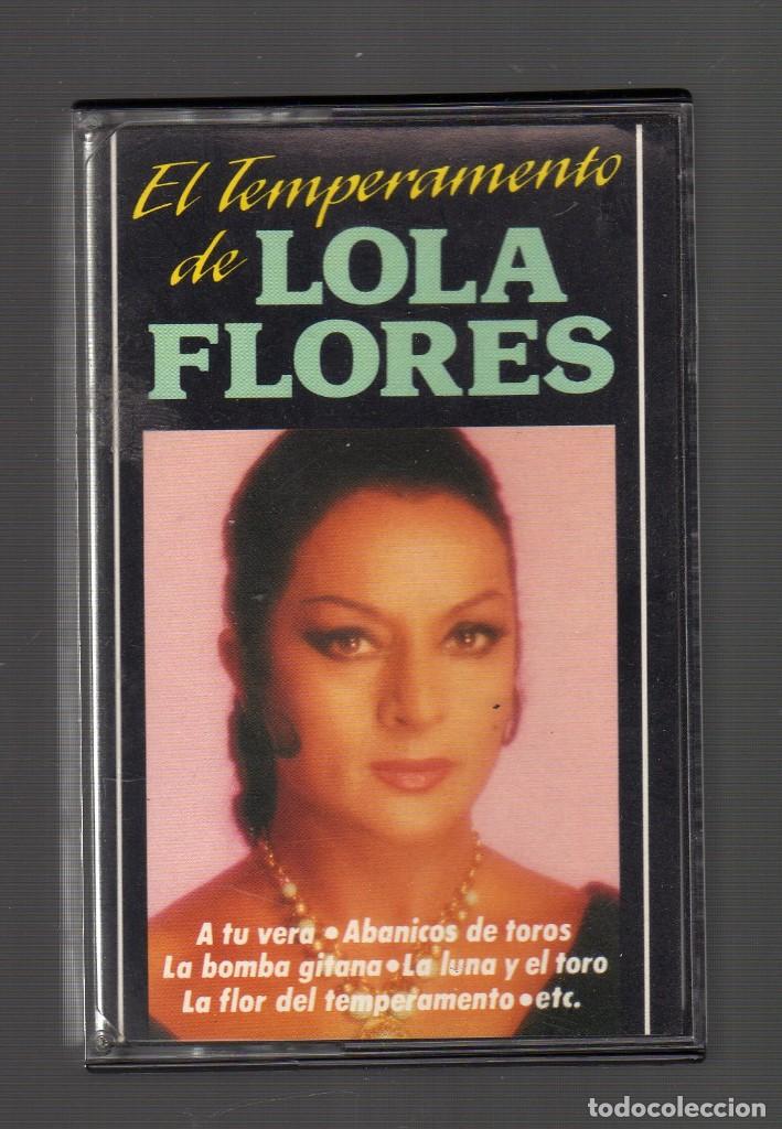 Casetes antiguos: CASSETTE: EL TEMPERAMENTO DE LOLA FLORES - Perfil, 1991 -