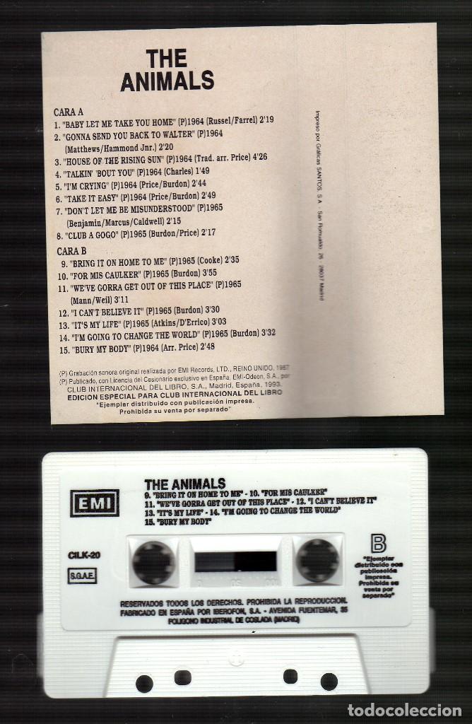 Casetes antiguos: CASSETTE: THE ANIMALS &middot; EMI, 1993 - Foto 4