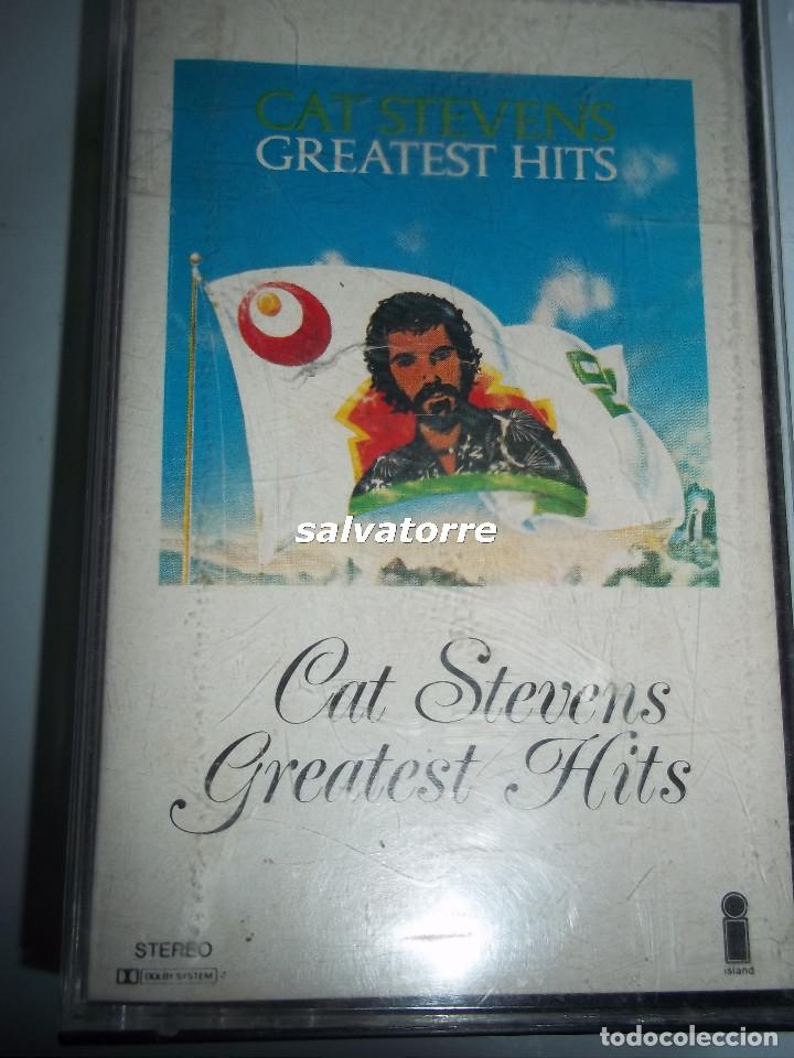 Casetes antiguos: CAT STEVENS. GREATEST HITS. ISLAND.7E 55596. - Foto 1