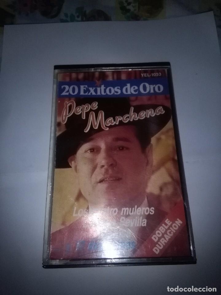 Casetes antiguos: 20 EXITOS DE ORO PEPE MARCHENA. CF8 - Foto 1
