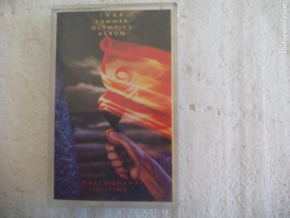 Cassettes Anciennes: 1988 Summer olympics Album one moment in time. Juegos olimpicos Cassette, casete. Tape