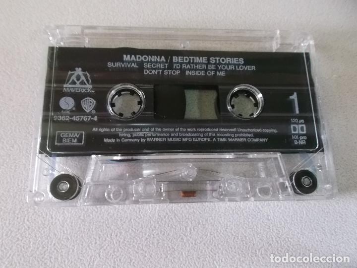 Casetes antiguos: MADONNA . BED TIME STORIES 1994 - Foto 3