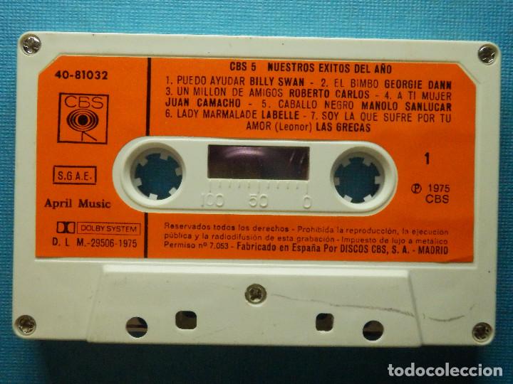 cinta de cassette - casete - cbs 5 nuestros exi - Compra venta en