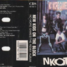 Cassettes Anciennes: NEW KIDS ON THE BLOCK / NO MORA GAMES....(CASETE CBS 1990). Lote 83506276
