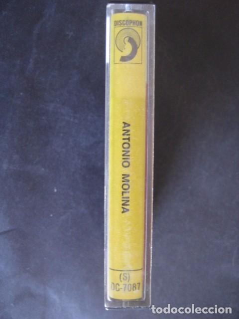 Casetes antiguos: ANTONIO MOLINA . DISCOPHON 1976 - Foto 2