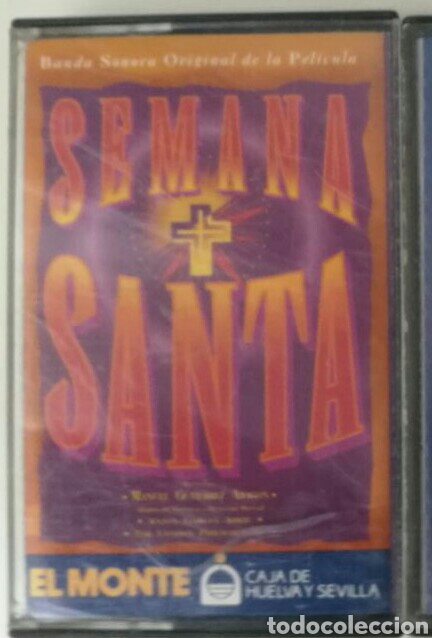 Casetes antiguos: Casete Banda sonora pel&iacute;cula Semana Santa 1992