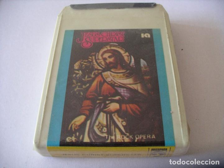 Cassette antiche: JESUS CHRIST SUPERSTAR OPERA ROCK CASETE 8 PISTAS DISCOPHON ESPA&Ntilde;A 1972 PRECINTADA