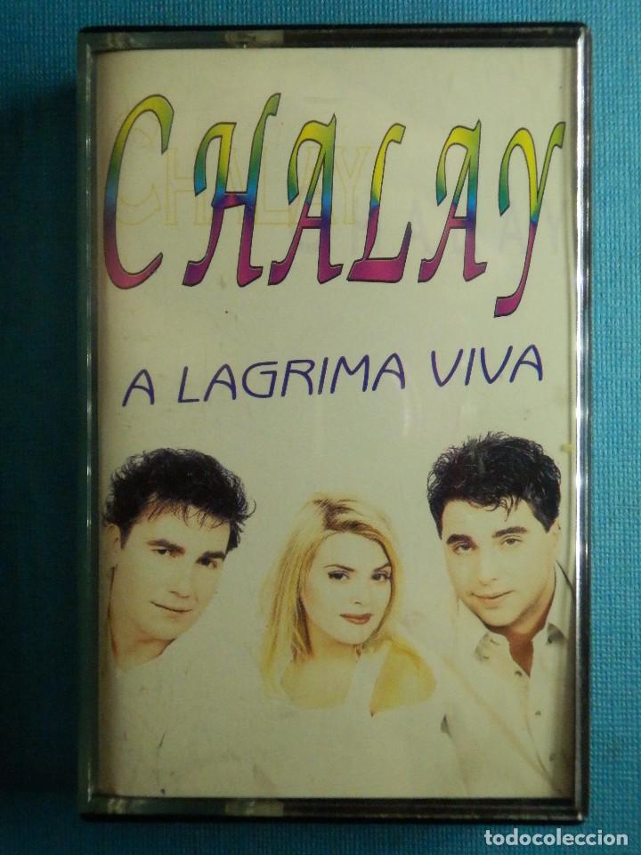 Cassette antiche: CINTA DE CASSETTE - CASETE - Chalay - A lagri,a viva - Horus - 1997 -