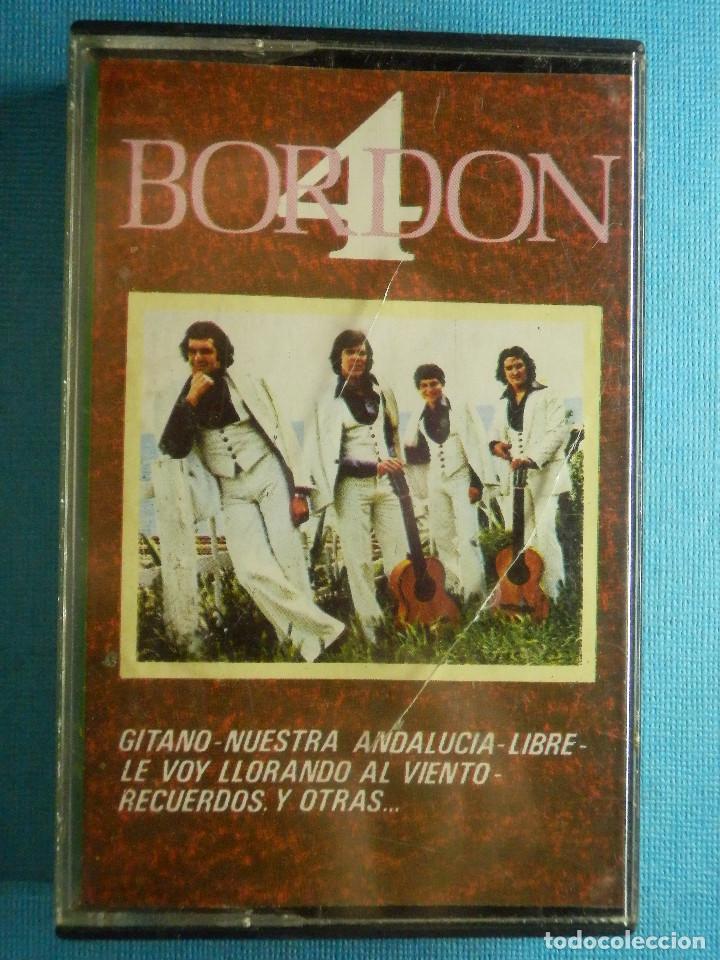 Casetes antiguos: CINTA DE CASSETTE - CASETE - BORDON 4 - AMALGAMA - 1987 - Foto 1