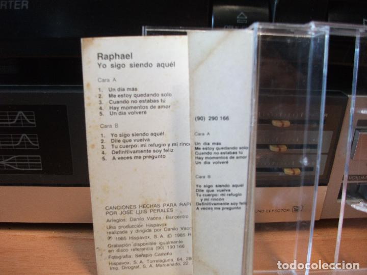 Casetes antiguos: Raphael - Yo sigo siendo aquel 1985 casette - Foto 2