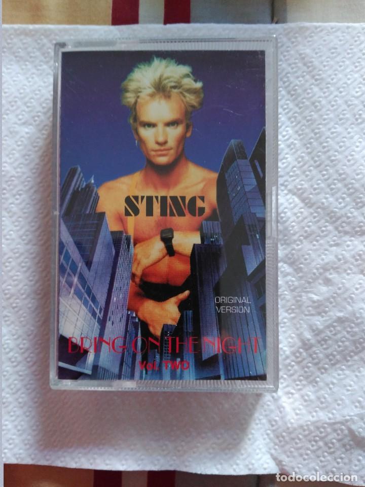 Casetes antiguos: casete sting bring on the night vol. Two - Foto 1