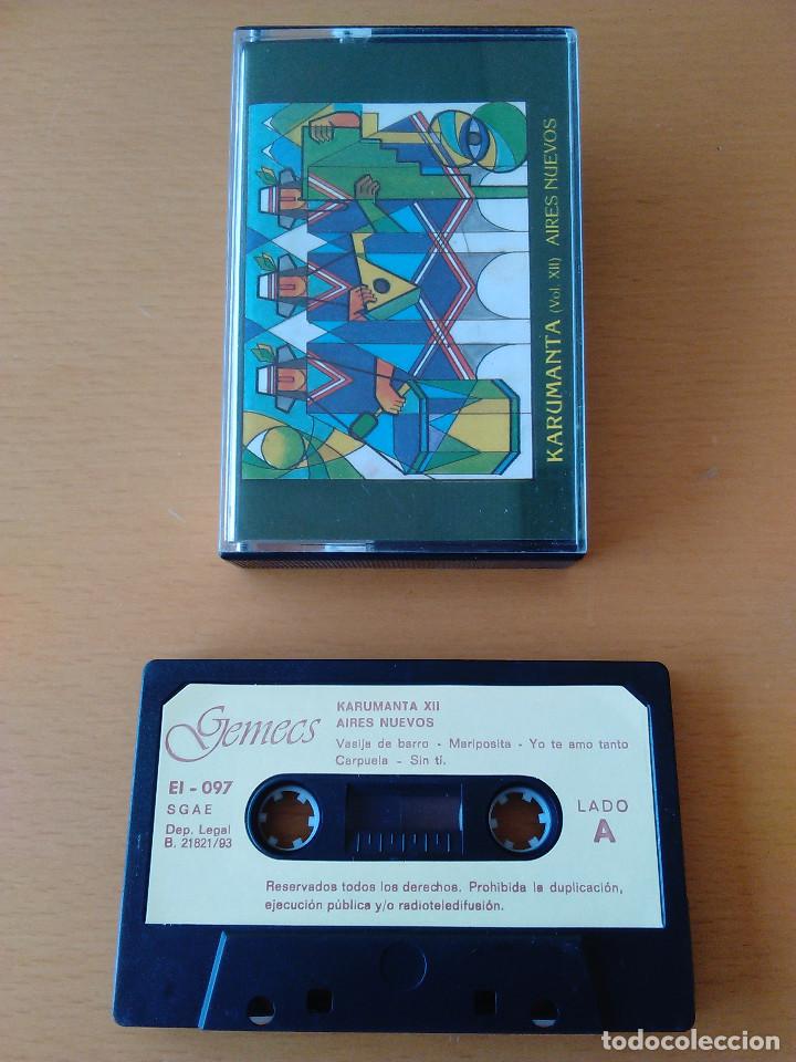 Casetes antiguos: Cassette - Casete Karumanta Vol XII. Aires nuevos Musica sudamerica etnica folclore. 1993. Impecable