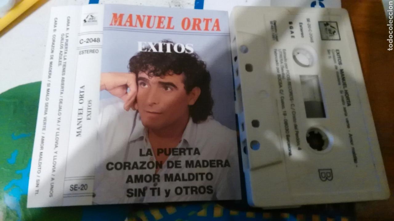 Casetes antiguos: Manuel orta casete exitos.1991 - Foto 1